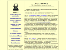 Tablet Screenshot of mysteryfile.com